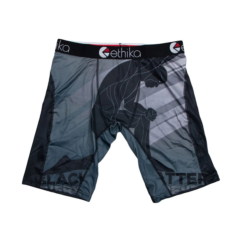 ETHIKA 1Pcs Men Underwear Breathable Mesh Crotch Mens Boxershorts Plus Size Sexy Man Swimming Underpants Men's Panties Boxers