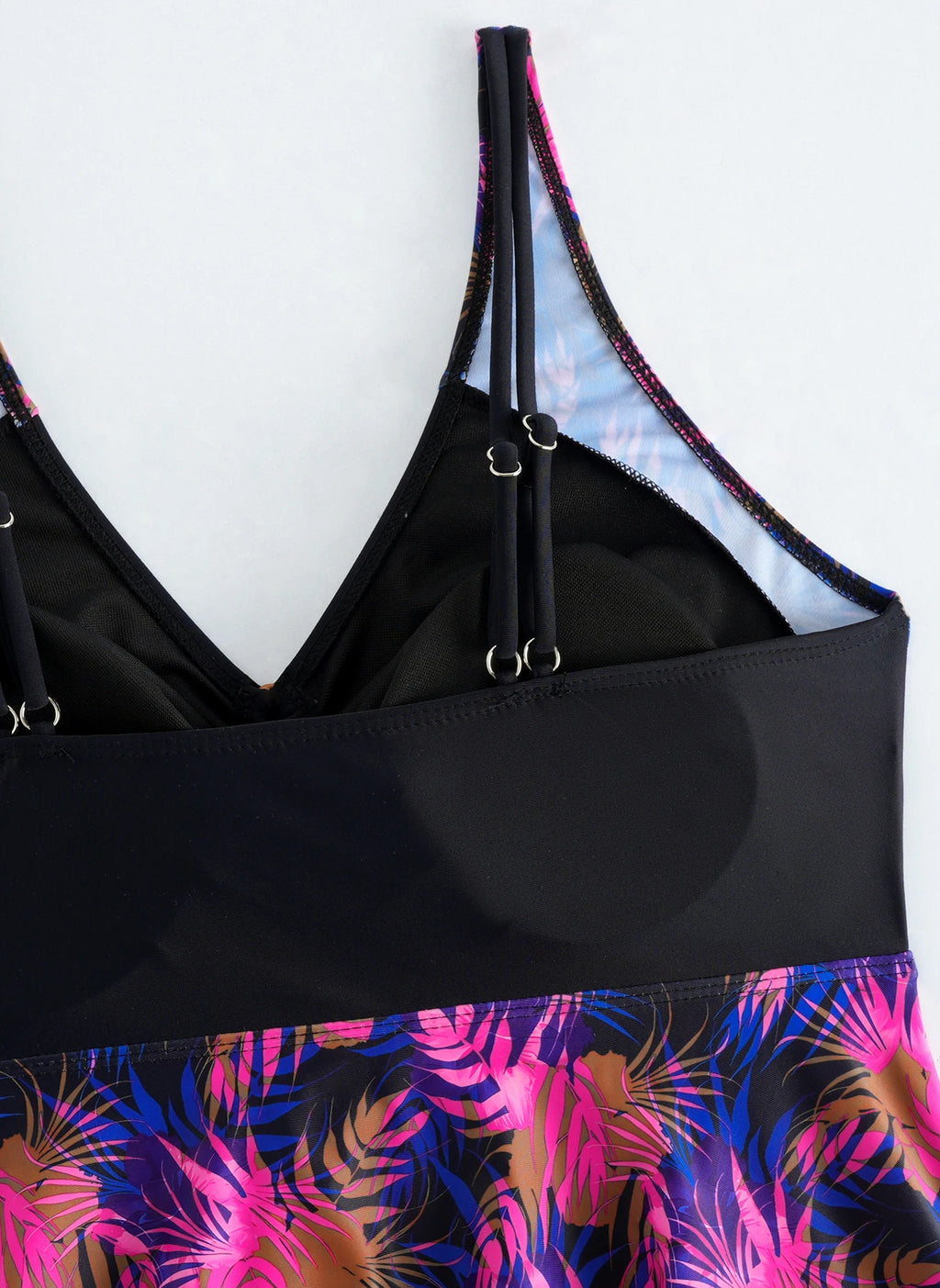 2 Pieces Leopard Plus Size Swimwear