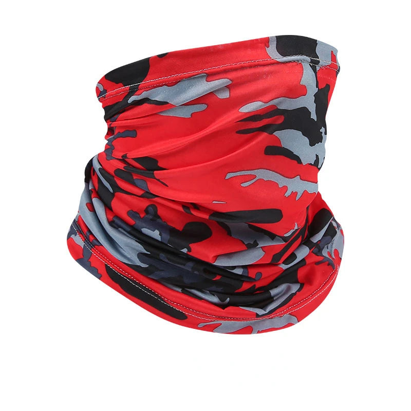 Outdoor Ice Silk Sun Protection Neck Cover, Riding Mask Full Face