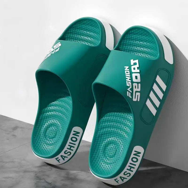 Men's and Women's Professional Design Large Size Eva Slippers Trendy Student Couple Slippers Outdoor Wear Non-Slip Slippers