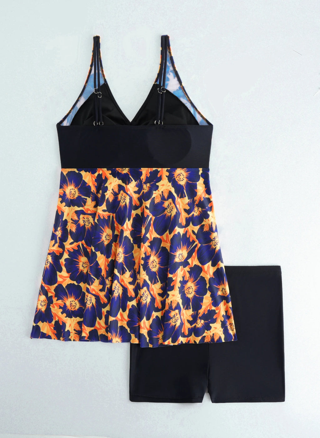 2 Pieces Leopard Plus Size Swimwear
