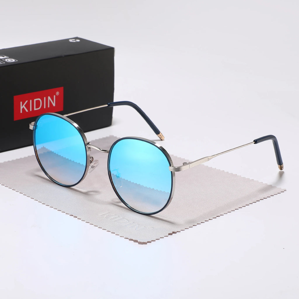 Luxury Oversized Sunglasses Metal Round Glasses UV400 Womens Vacation Style Sunglasses Daily Outfit Summer Travel Sunglasses