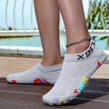 Mens Beach Shoes Summer New Breathe Soft Comfort Mesh Five Finger Antiskid Upstream Shoes Couples Vacation Diving Water Shoes