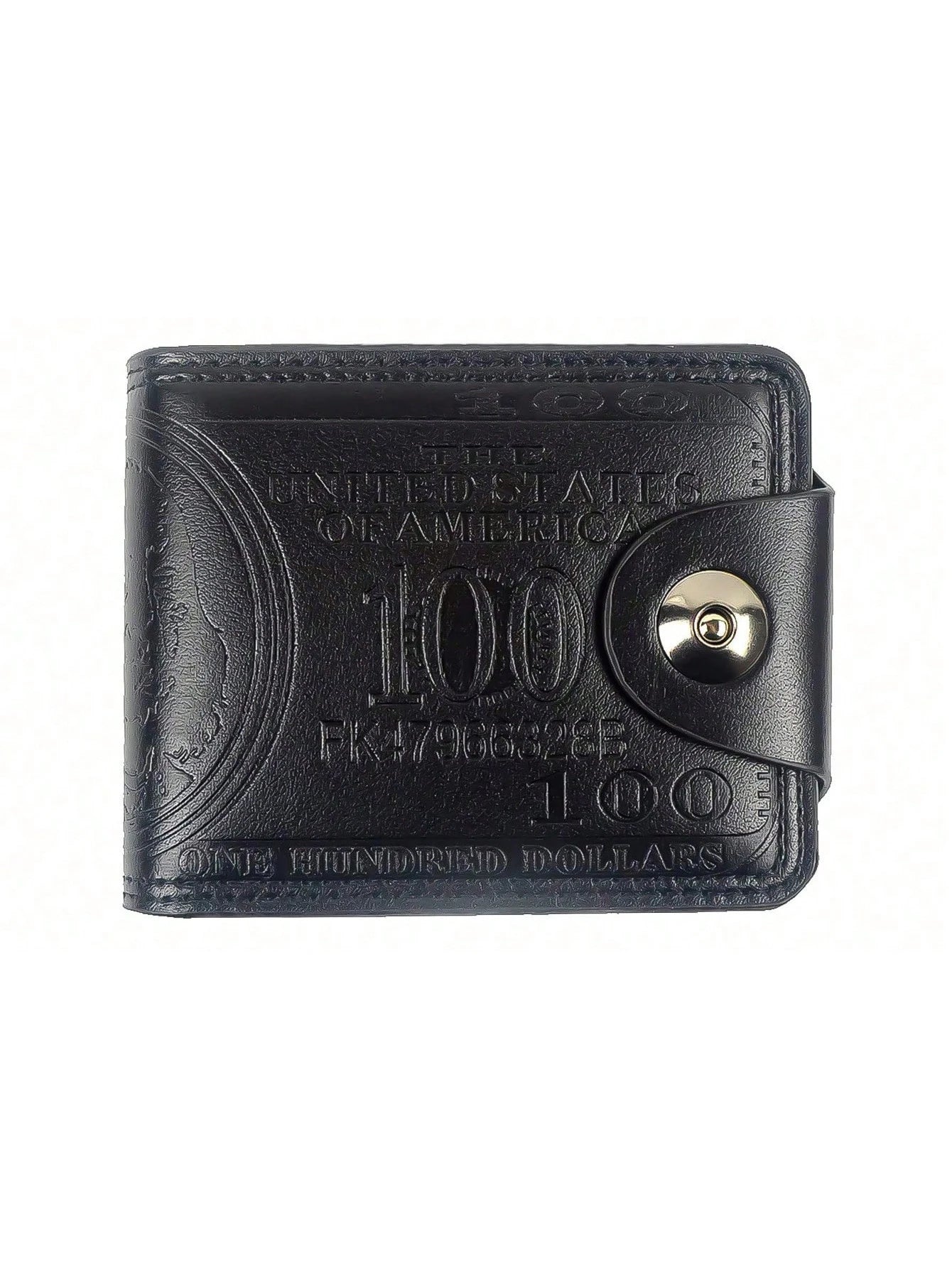 1PC Fashion Simple Men's Short Wallet, PU Leather Multi-Card Slot Coin Purse, Minimalist Casual Wallet for Boys