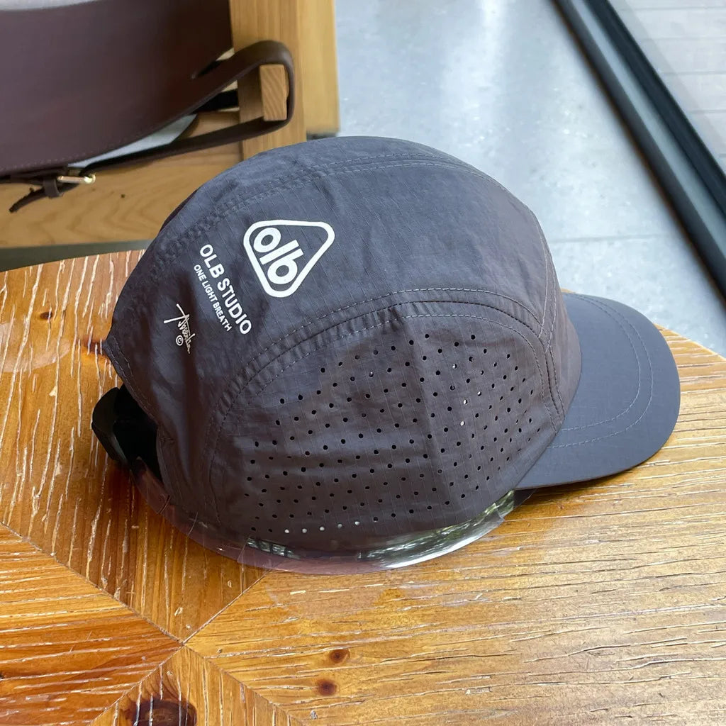 Short Brim Quick-Drying Cap - Breathable Lightweight UV Protection Sunshade, for Outdoor Hiking