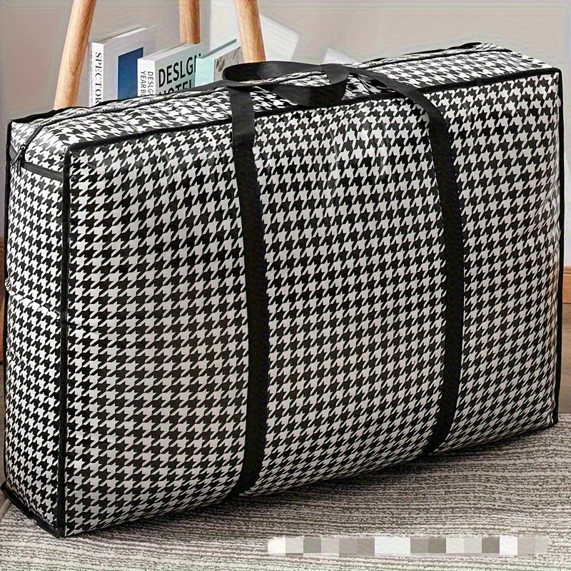 1pc Large Capacity Travel Duffel Bag, Lightweight Portable Organizer for Weekend Getaways Home Storage Luggage Travel Bag