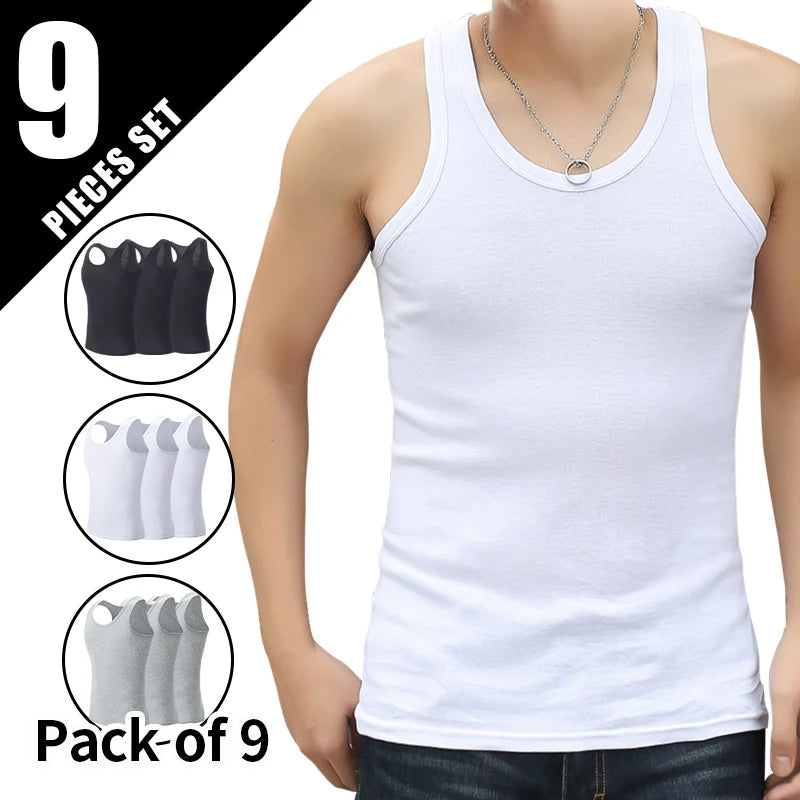 9/5/3 Pack Men's undershirt Tank Top