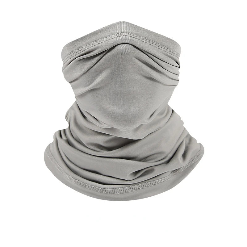 Outdoor Ice Silk Sun Protection Neck Cover, Riding Mask Full Face