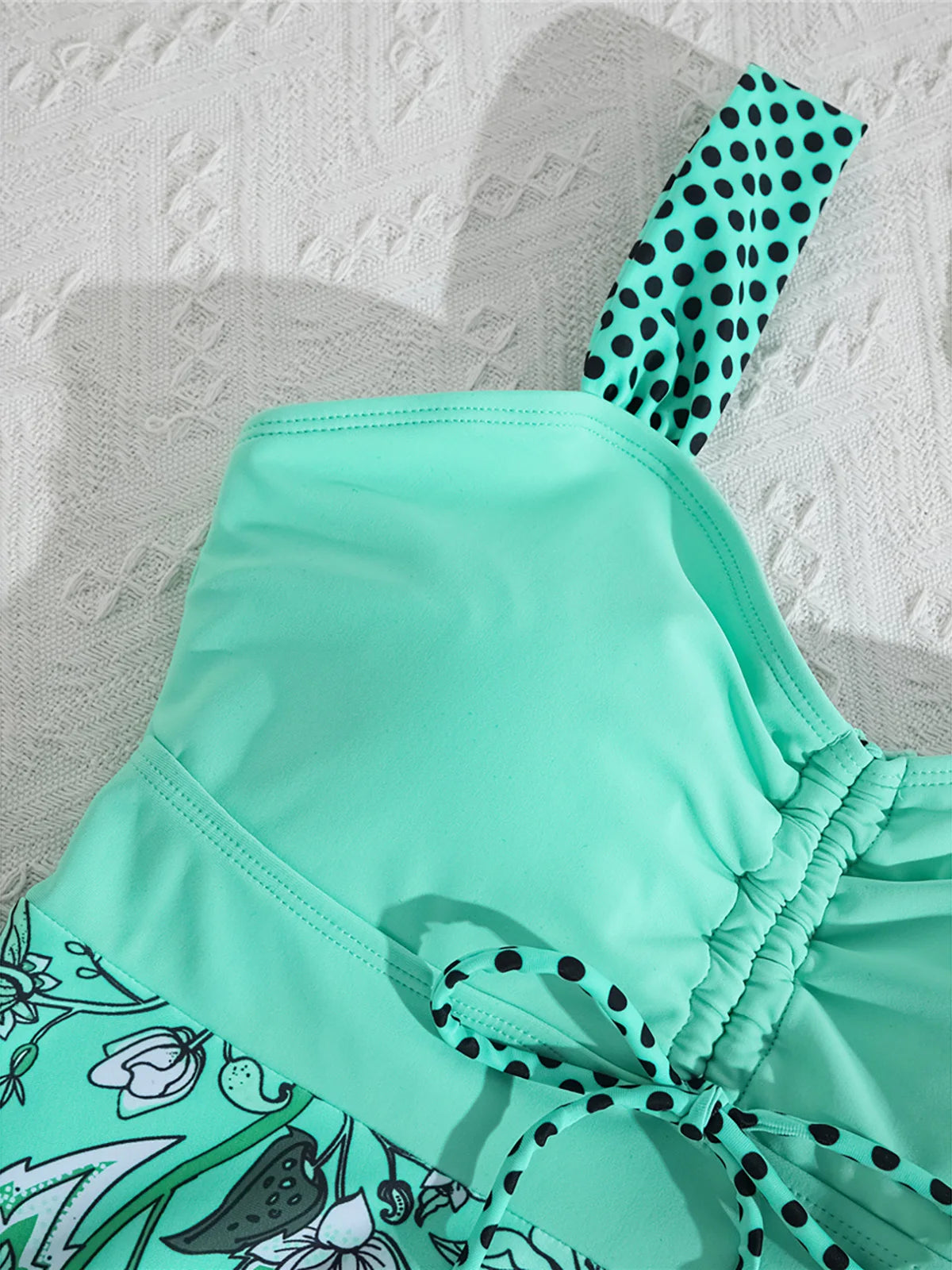 2 Pieces Padded High Waist Bikini Set