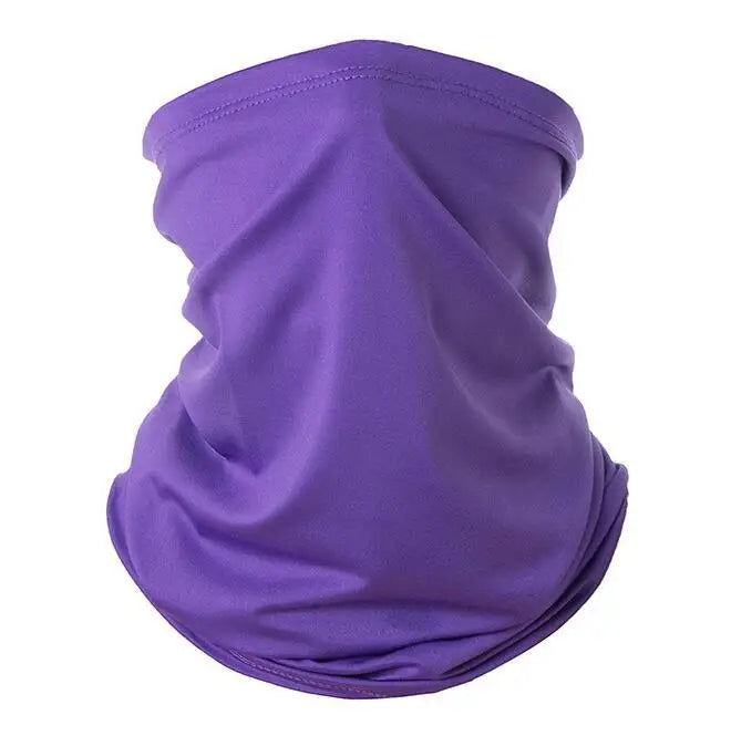 Outdoor Ice Silk Sun Protection Neck Cover, Riding Mask Full Face