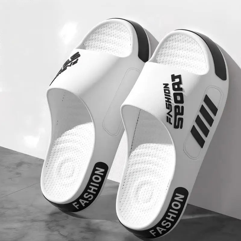 Men's and Women's Professional Design Large Size Eva Slippers Trendy Student Couple Slippers Outdoor Wear Non-Slip Slippers