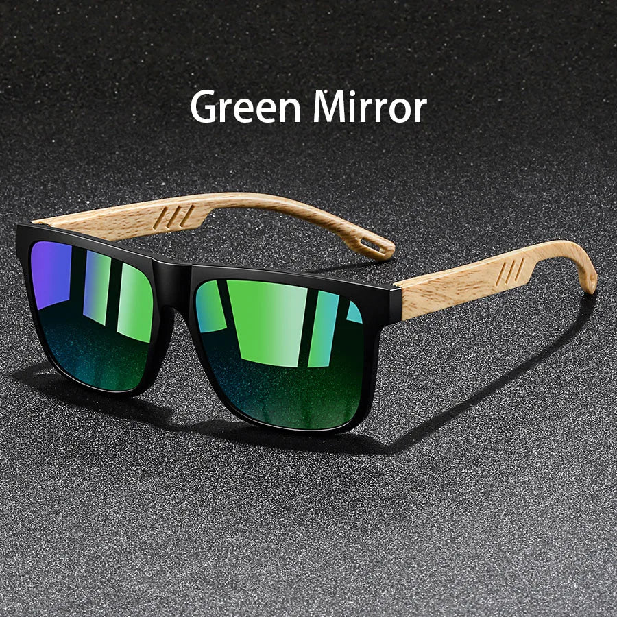 Fashion Vintage Square Square Frame Sunglasses Men/Women Fishing, Driving, Luxury Brand Designer Sun Glasses
