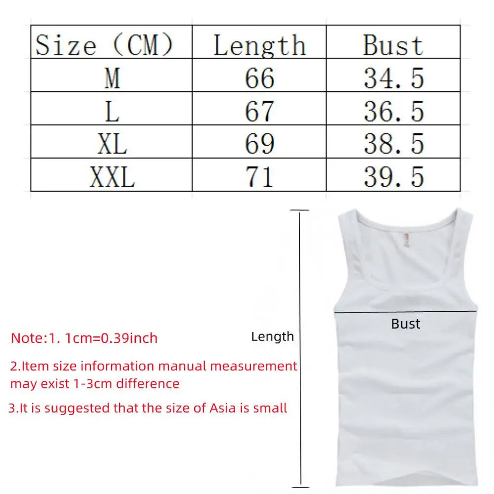 3pcs/lot Cotton Mens Tank Tops Sleeveless Solid Muscle Vest Undershirts