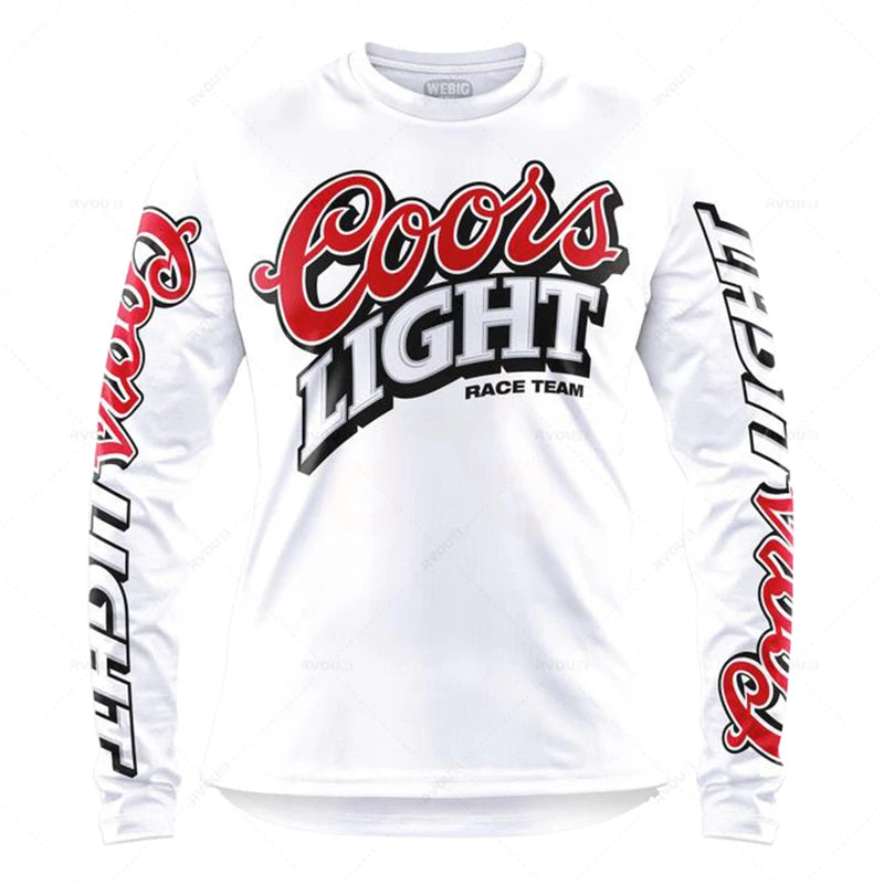 Camping Downhill Jerseys, Mountain Bike, MTB Shirts,Offroad MX Motorcycle Clothing, Motocross Sportwear, Fishing Hunting Clothes